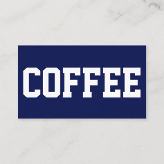 Cartão De Fidelidade Texto Enorme no Número de Punch Branco Duplo