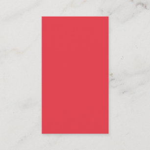 Cartão de Fidelidade Vermelho Tomate Personalizado