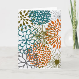 Cartão de Flor Fofa