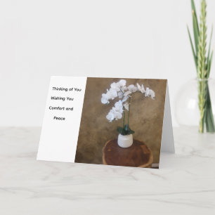 Cartão de Flor Pensando em Você