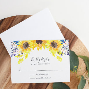 Cartão de Flowerfields RSVP