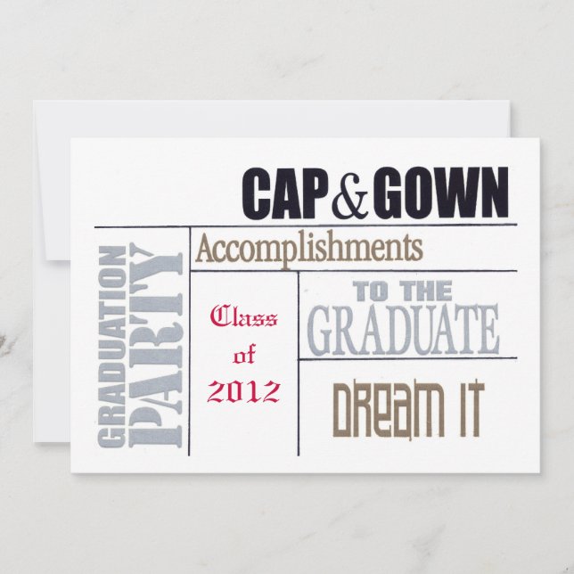 Cartão de Formatura (Frente)