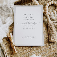 Cartão de Foto de Anúncio de Data de Salvamento de