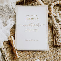 Cartão de Foto de Anúncio de Save The Date com Mol