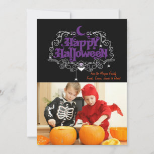 Cartão de Foto de Halloween