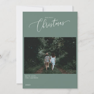 CARTÃO DE FOTO DE NATAL