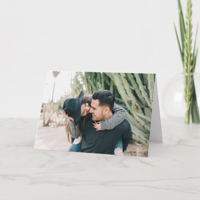 Cartão de Foto Personalizado (Frente)