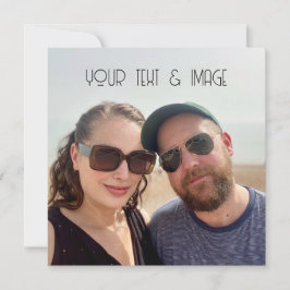 cartão de foto personalizado crie o seu próprio co
