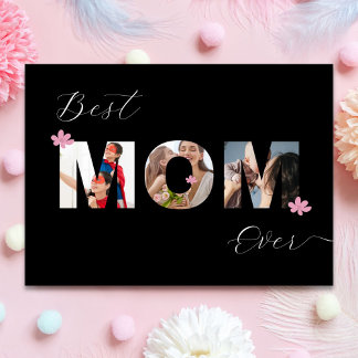 Cartão de Foto Personalizado para o Dia das Mães M