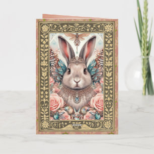 Cartão de Fotografia Personalizável - Coelhinho de