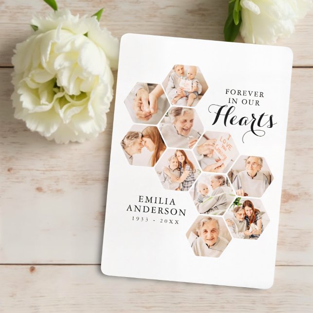 Cartão de Fotografias Moderno 10 para o Forever He (Criador carregado)