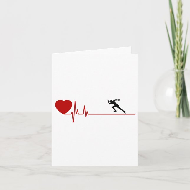 Cartão de Frequência Coração de Trabalho em Execuç (Frente)