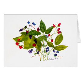 Cartão de frutos de casca rija