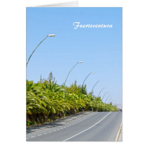 Cartão de Fuerteventura