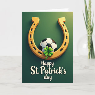 Cartão de Futebol Lucky Shamrock