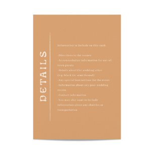 Cartão de gabinete de casamento San Miguel