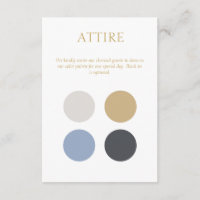 Cartão de Gabinete de Código de Vestido do Traje d