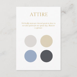 Cartão de Gabinete de Código de Vestido do Traje d