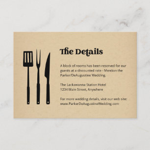 Cartão de Gabinete de Detalhes de Informações de C