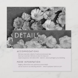 Cartão de Gabinete de Detalhes do Auxiliar Jardim 