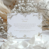 Cartão de Gabinete de Informações e Detalhes Barro