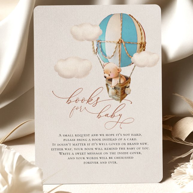 Cartão de Gabinete de Livros Bebês de Balão de Urs (Criador carregado)