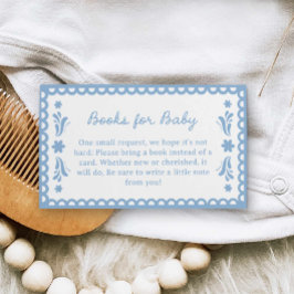 Cartão de gabinete de solicitação de livro Azul Pa