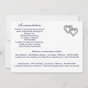 Cartão De Gabinete Ice Blue Hearts Personalizado