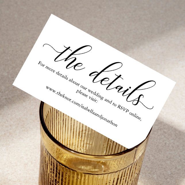 Cartão de Gabinete para o Site de Casamento de Cal (Criador carregado)