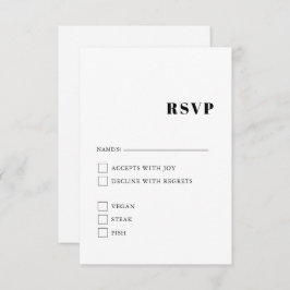 Cartão de gabinete preto e branco Elegante e Trend