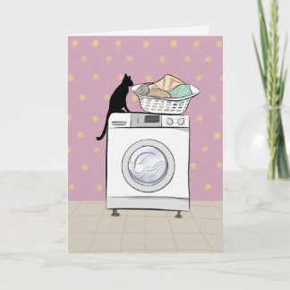 cartão de Gato Fofo