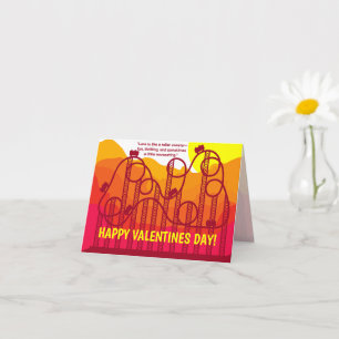 CARTÃO DE GESTÃO DE DIAS DE OS NAMORADOS DE COTAÇÃ