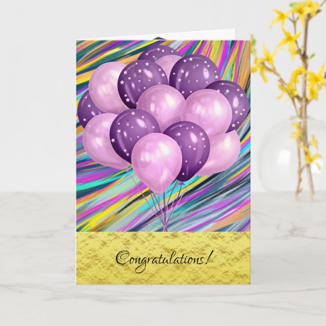 Cartão de Graduação (Flor Amarela)