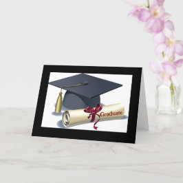 Cartão de Graduação Cristão