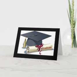 Cartão de Graduação Cristão