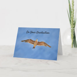 Cartão de Graduação de Alta Soerguimento de Aves d