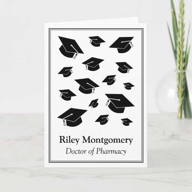 Cartão de Graduação de Farmácia (Frente)