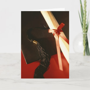 Cartão de Graduação de Fita Vermelha, Cartão Morta