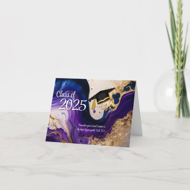 Cartão De Graduação De Segundo grau JW Eccl. 00:1 (Frente)