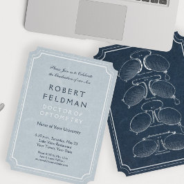 Cartão de Graduação do Médico Ocular