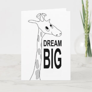 Cartão de Graduação e Inspiração da Dream Big Gira