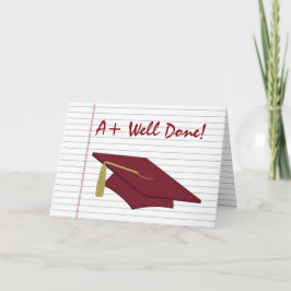 Cartão de Graduação Personalizado A+