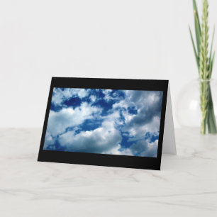 Cartão de Graduação "Sky's the Limit"