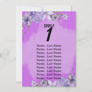 Cartão de Gráfico de Casamento de Escritura