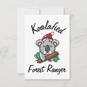 Cartão de Guarda Florestal Koalafied