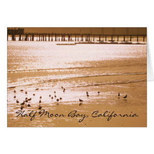 Cartão de Half Moon Bay