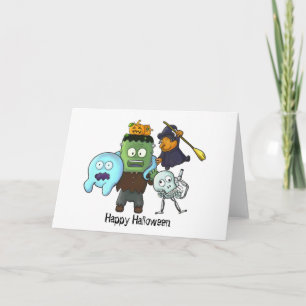 Cartão de Halloween
