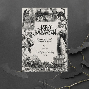 Cartão de Halloween 2026