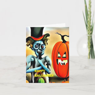 Cartão de Halloween 9