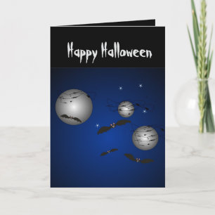 Cartão de Halloween Boo Hoo Divirta-se à Beça
